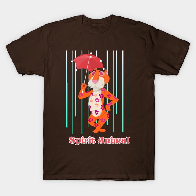 Spirit Animal: Small World Tiger T-Shirt by Radical Rad